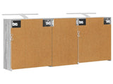 Bathroom Cabinet Set 3 pcs 116 x 16 x 62.5 cm Engineered wood 3403821