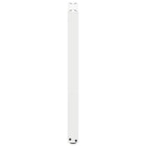 Console Table Legs U-Shaped 2 pcs White 28x cm Steel 4013169