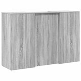 Reception Desk Grey Sonoma 155x50x103,5 cm Engineered Wood 3324201