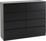 ZNTS Malvern 8 Drawer Chest 100-102-126