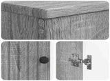 3 Piece Bathroom Cabinet Set ALKMAAR Grey Sonoma 3417429