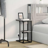 Bedside Cabinet Grey Sonoma 41.5 x 26 x 60.5 cm Engineered Wood 859593
