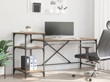 Desk Artisan Oak 135 x 50 x 90 cm Engineered Wood 881283