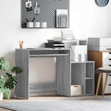 Desk Grey Sonoma 120.5 x 44 x 88.5 cm Engineered Wood 869479