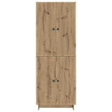 Cabinet Set 2 pcs Artisan Oak 66 x 34.5 x 90 cm Engineered Wood 3416366