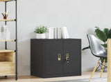 Storage Cabinet Black 60 x 40 x 70 cm Steel 891718