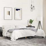 Bed Frame without Mattress Black 200x200 cm 3280217