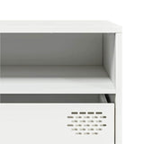 TV Cabinet White 202x39x43.5 cm Cold-rolled Steel 3307160