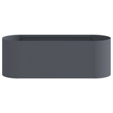 Raised Garden Bed Anthracite 120 x 40x 40 cm 8011686