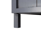 Garden Storage Cabinet, Outdoor Tool Shed, Potting Bench Table with Galvanized Top and Two Shelves T3398P377603