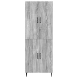 Cabinet Set 2 pcs Grey Sonoma 66 x 34.5 x 89.5 cm 3416625