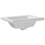 Bathroom Sink White 61x48x19.5 cm Rectangular Ceramic 153709