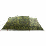 Camping Tent Tunnel 4-Person Camouflage Waterproof 4009415