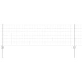 Fence and Post Silver 0.6 x 10 m Steel 3336169