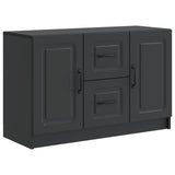 Sideboard with Drawer Black 89 x 34.5 x 57 cm Engineered Wood 895806
