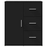 Sideboards 2 pcs Black 60x31x70 cm Engineered Wood 3276554