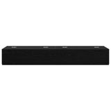 Studio Desk Black Oak 152 x 40 x 19.5 cm Engineered Wood 8006669