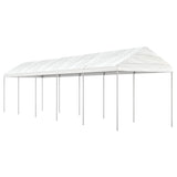 Gazebo with Roof White 11.15x2.28x2.69 m Polyethylene 3155505