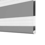 Zebra Blind 120 x 175 cm Grey 240215