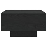 Coffee Table Black Oak 55 x 55 x31 cm Engineered Wood 862996