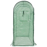 Greenhouse with Zippered Door 200x80x170 cm 46916