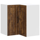 Kitchen Wall Corner Cabinet Lucca Smoked Oak Engineered Wood 853862