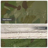 Fishing Tent with Roof Camouflage 514 x 465 x 187 cm 4100663