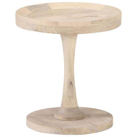ZNTS Side Table Ø40x45 cm Solid Mango Wood 320600