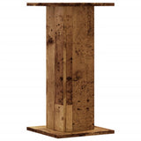 Plant Stands 2 pcs Old Wood 30x30x60 cm Engineered Wood 3307862