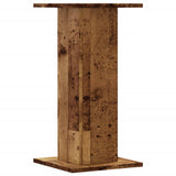ZNTS Plant Stands 2 pcs Old Wood 30x30x60 cm Engineered Wood 3307862