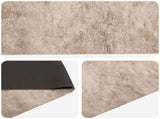 Kitchen Rug Beige Concrete 300 x 60 cm 100% Polyamide Washable 42045703