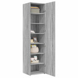 Highboard Grey Sonoma 45x42,5x185 cm Engineered Wood 3281411