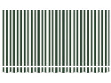 Retractable Awning Green and White 3.5 x 2 m 3419074