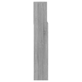 Headboard Cabinet Grey Sonoma 140x19x103.5 cm 817250