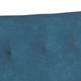 Chesterfield Bench Blue 112 x 65.5 x 75 cm Velvet 42019294