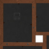 Collage Photo Frame for 24x Picture Dark Brown MDF 332787