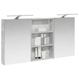 Bathroom Cabinet Set 3 pcs 120 x 10.5 x 60.5 cm Engineered wood 3403739