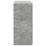 Sideboard Concrete Grey 80x42.5x93 cm Engineered Wood 3281472