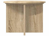 Plant Stand 2 pcs Sonoma Oak 40 x 40 x 40 cm Engineered Wood 899728