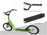 Kick Scooters for Kids with Adjustable Height, Anti-Slip Deck, Dual Brakes, Rubber Tyres, for Boys T3398P378912