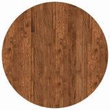 Table Top Dark Brown 80 x 2.5 cm Solid Oak Wood 42016011