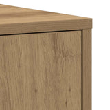 Bathroom Cabinet Artisan Oak 30x30x183.5 cm Engineered Wood 859394