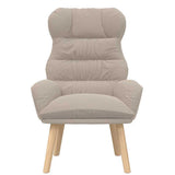 Armchair Light Grey 69 x 74 x 93 cm Sherpa Fabric 42001880