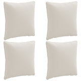 4-Piece Back Cushions PUTTEN 4 pcs 100% Polyester White 945114
