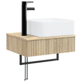 Bathroom Cabinet Set 3 pcs Sonoma Oak 53 x 35 x 39 cm 3405609