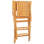 Folding Garden Chairs 8 pcs 55x61x90 cm Solid Wood Teak 3155063