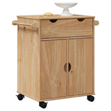 Kitchen Trolley OTTA 59x45x80 cm Solid Wood Pine 4013464