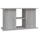 Aquarium Stand Grey Sonoma 101x41x58 cm Engineered Wood 833613