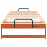Bed Frame Brown 80 x 220 cm Solid Pine Wood 873168