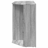 Corner LED TV Cabinet Grey Sonoma 100x40x68cm Engineered Wood 889791
